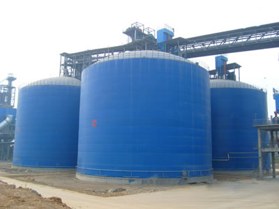 当涂水泥钢板库改造