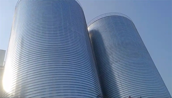 当涂2座混凝土高架卷板仓