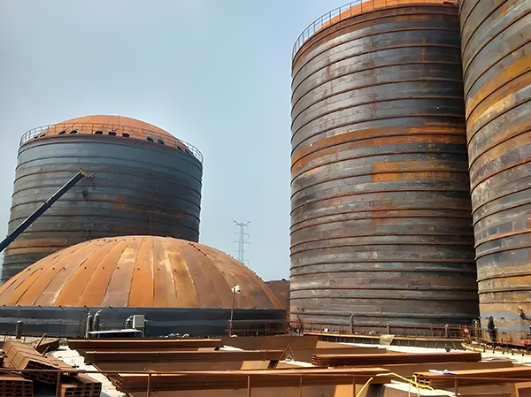 当涂焦粉钢板仓